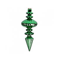 Елочная игрушка Novogod`ko Сосулька, пластик, 23 cм, зеленая, глянец (974092)