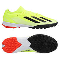 Футбольные сороконожки детские Adidas X Crazyfast League Tf Jr IF0681, Неоновый, Размер (EU) - 37 1/3 TR_3670