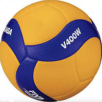 Мяч волейбольный для детей Mikasa V400W, Синий, Размер (EU) - 4 TR_3150 TR_4001