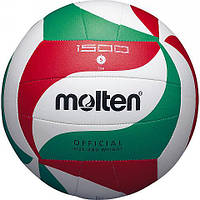 Мяч волейбольный MOLTEN №5 V5M1500, Зелёный, Размер (EU) - 5 TR_990 TR_1571