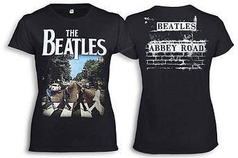 Футболка жіноча BEATLES Abbey Road, фото 1
