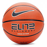 Баскетбольный мяч Nike ELITE ALL COURT 2.0 оранжевый N.100.4088.820.07, Оранжевый, Размер (EU) - 7 TR_1550