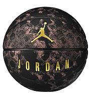 Мяч баскетбольный Nike JORDAN BASKETBALL 8P ENERGY J.100.8735.629.07, Чёрный, Размер (EU) - 7 TR_195 TR_2477