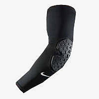 Налокотник защитный компрессионный Nike Pro Strong Elbow Sleeve 1 шт. N.100.0832.091, Чёрный, Размер TR_1254