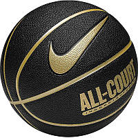 Мяч баскетбольный Nike All Court 8P DEFLATED N.100.4369.070.07, Чёрный, Размер (EU) - 7 TR_1250
