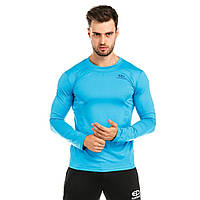 Термобілизна чоловіча футболка (блакитна) 7015, Блакитний, Розмір (EU) — L TR_590