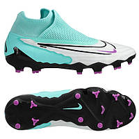 Футбольные бутсы Nike Phantom GX Pro DF FG Junior DD9465-300, Голубой, Размер (EU) - 40.5 TR_5400