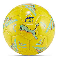 Футбольный мяч Puma Orbita Liga F 2023 2024 мини-размера 084251-02, Жёлтый, Размер (EU) - 0-1 TR_590 TR_966