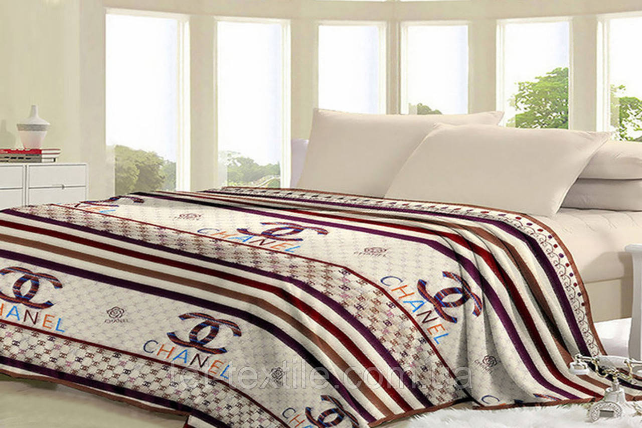 Плед з мікрофібри Велсофт 200х220 см CN Color