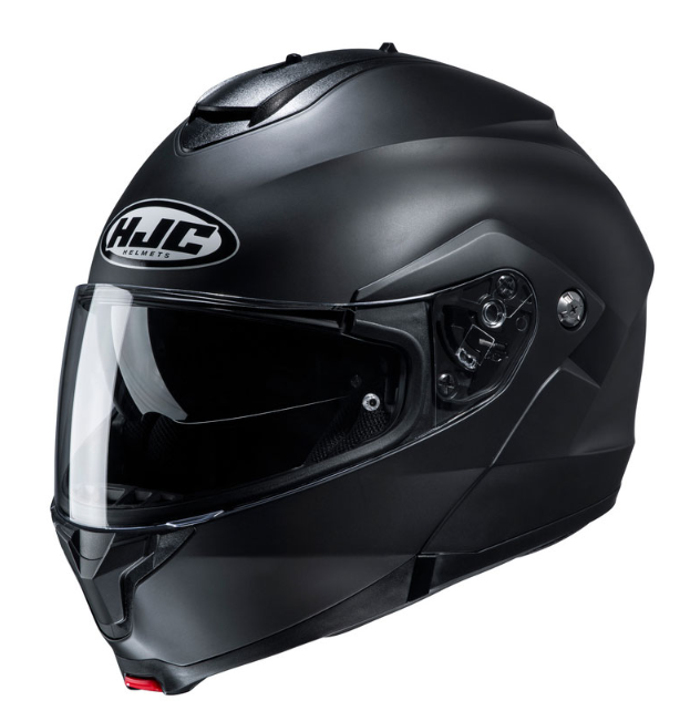 Мотошолом HJC C91N Solid matte black, фото 1