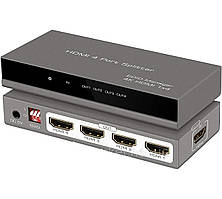 Сплітер HDMI 1x4 HSV334, DC-5V