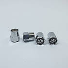 Захисні ковпачки на ніпеля Acura 4 шт. Хром, фото 3