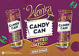 Напій Candy Can Wonka Лімітована колекція зі смаком карамельного яблука без цукру 330 мл, фото 4