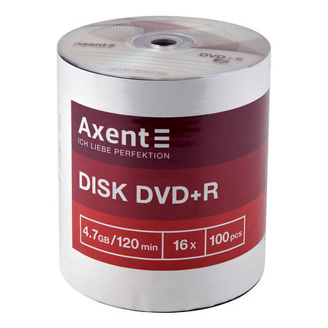 DVD+R 4,7GB/120min 16X, bulk-100, фото 1