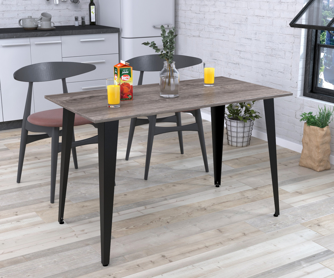 Стіл обідній Лінда Loft Desing в кольорі  Дуб Палена, фото 1