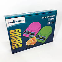 Ваги кухонні SeaBreeze SB-072, Електричні кухонні ваги, Точні кухонні ваги. KR-376 Колір: рожевий