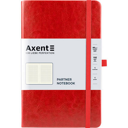 Книга записна Partner Lux, 125*195, 96арк, кл, чер, фото 1
