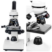 Шкільний біологічний мікроскоп Sigeta Bionic 40x-640x (смартфон-адаптер)