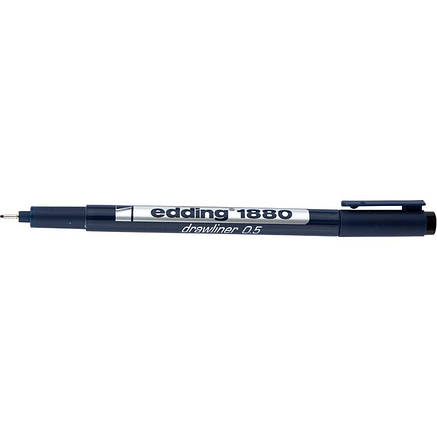 Лінер для креслення e-1880 drawliner, 0.5 (0,5мм), фото 1