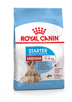 Royal Canin (Роял Канин) MEDIUM STARTER Cухой корм для беременных и кормящих сук средних пород и щенков 1 кг