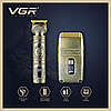 Акумуляторний тример для стриження волосся й шейвер VGR V-649, фото 4