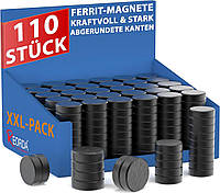REORDA Магниты для магнитной доски Strong — 110 x Сильные магниты для белой доски, доски объявлений, магнитов