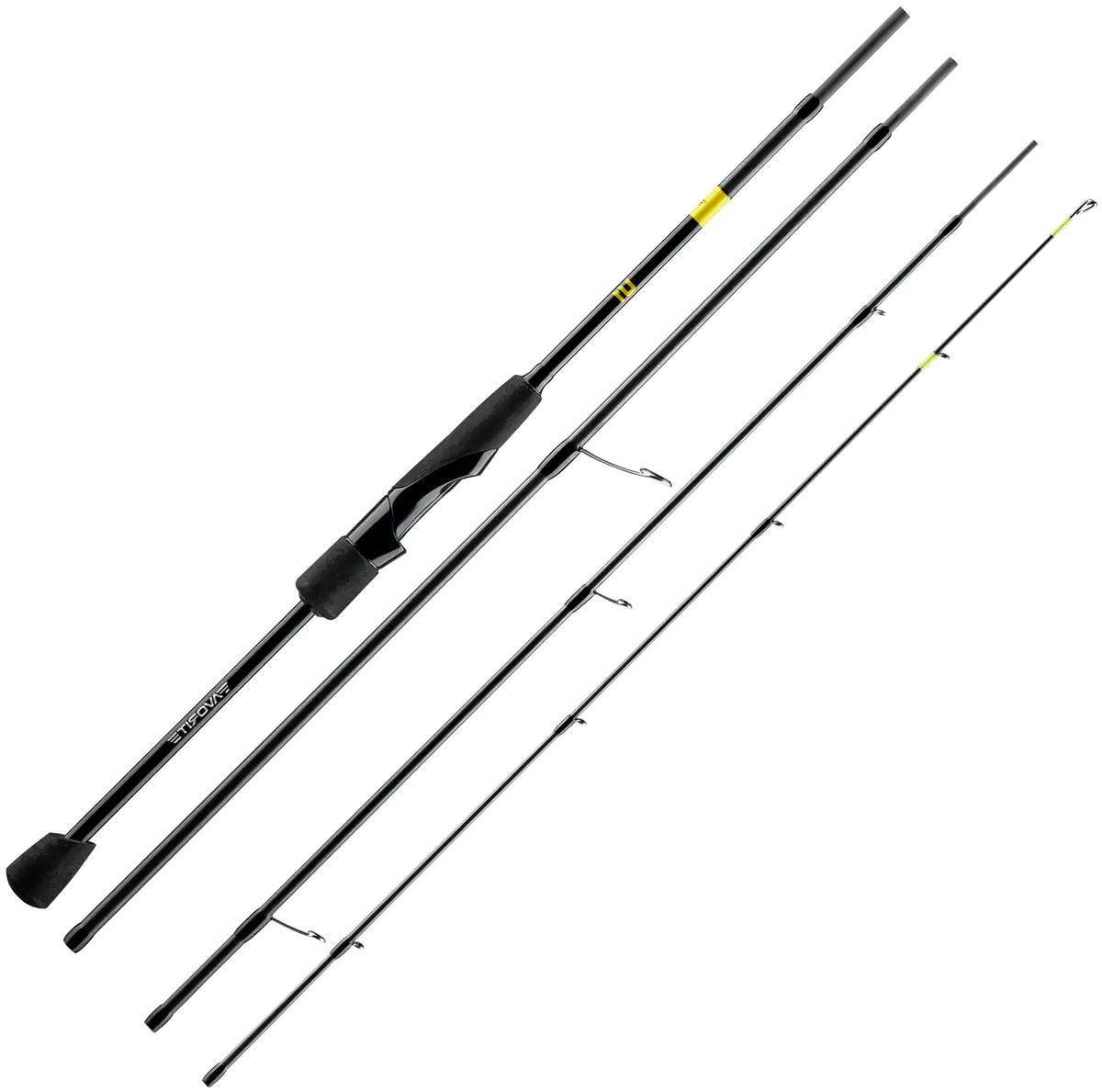 Спінінг Favorite U1 724L-T 2.18m 3-12g Fast Microjig (4 част.), фото 1