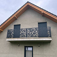Балконные ограждения для дома квартиры дачи перила на балкон перегородки балконные