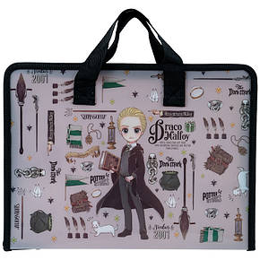 Папка-портфель на блискавці, 1 відділ., A4, HP, фото 2