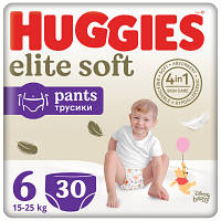Подгузники Huggies Elite Soft 6 (15-25 кг) Mega 30 шт (5029053582436) PZZ