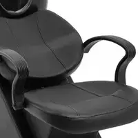 Парикмахерская раковина с креслом - Размеры раковины 600 x 450 x 150 мм - Черный