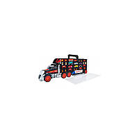 Игровой набор Dickie Toys Трейлер перевозчик авто, грузовик с ручкой (3749023)