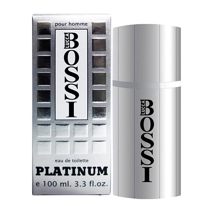 LUCCA BOSSI Туалетна вода для чоловіків PLATINUM, 100 мл, фото 1