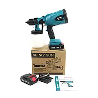 Аккумуляторный краскопульт Makita JK-SG1 (24V, 5AH) АКБ краскопульт с регулировкой ширины Макита JK-SG1