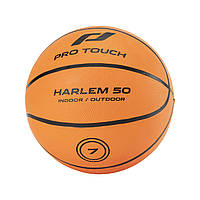 Мяч баскетбольный Pro Touch Harlem 50 80975474 чорно-помаранчовий Уні 7 (7613211920857)