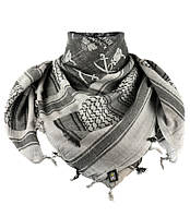 ШАРФ ШЕМАГ БІЛЬШЕ РАЗУ НЕ ВМИРАТИ GREY/BLACK M-TAC