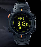 ГОДИННИК ТАКТИЧНИЙ З КОМПАСОМ BLACK M-TAC