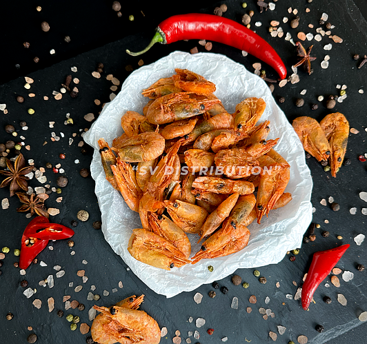 Креветка сушеная (тубус) с паприкой (в уп.0,500гр.) (ID#2071705817 ...