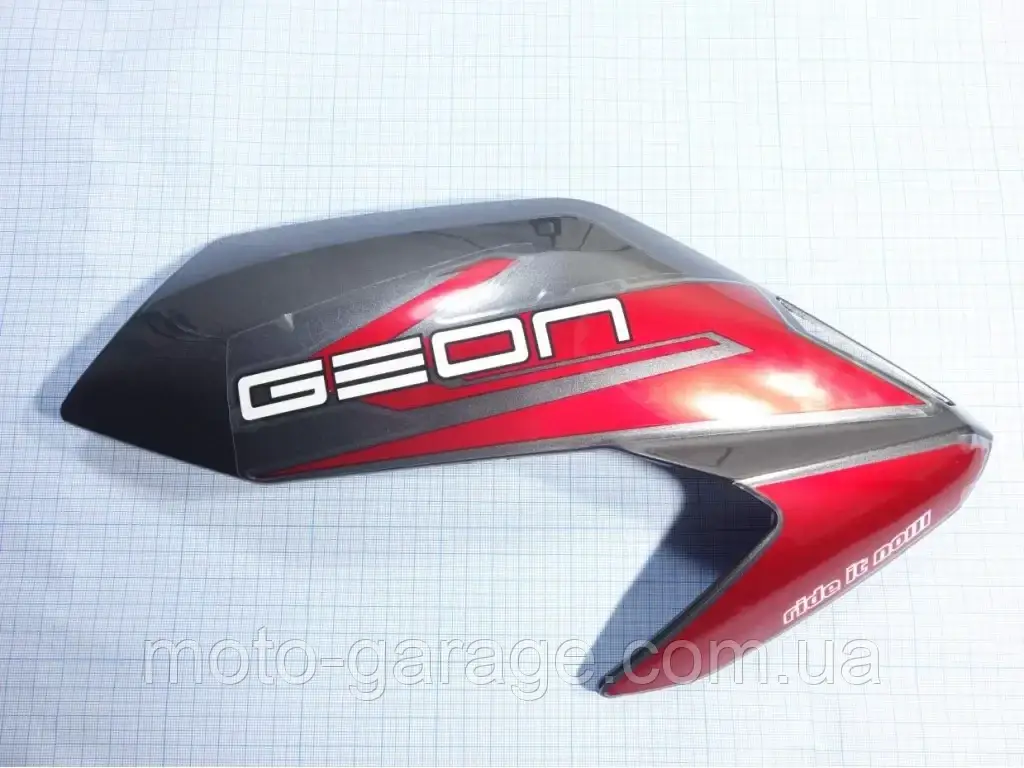 Пластик бака Geon CR6Z, Привий, Сіро/Червний, фото 1