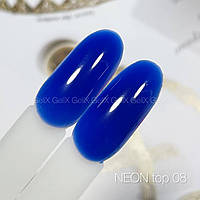 Топ GeliX NEON № 8 неоновий синій