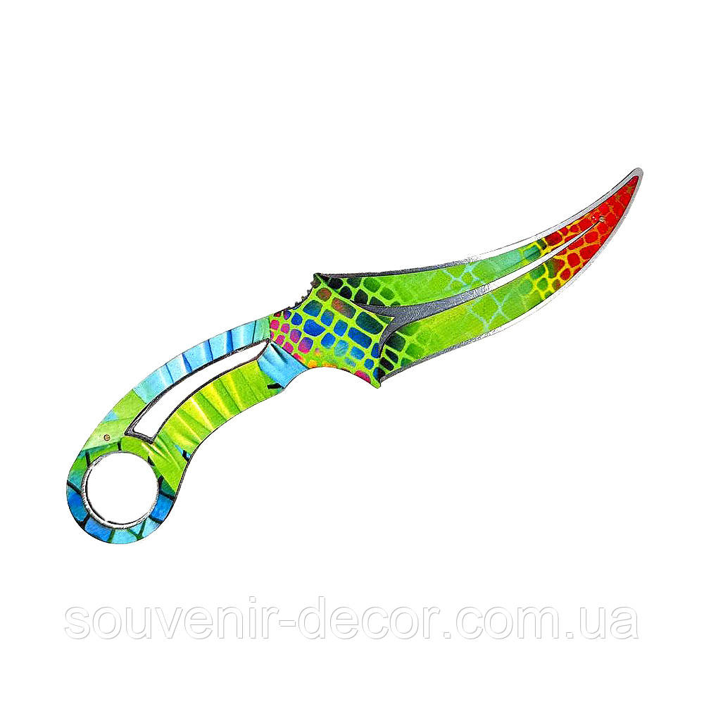 Дерев'яний дитячий ніж FANG SAPHIRA з STANDOFF 2, іграшкова зброя, фото 1