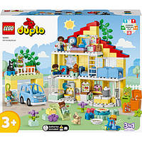 LEGO Duplo Сімейний будинок 3 в 1 конструктор лего дупло Сімейний будинок 3 в 1 10994