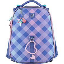 Рюкзак Kite Education каркасний 531 Purple Chequer, фото 6