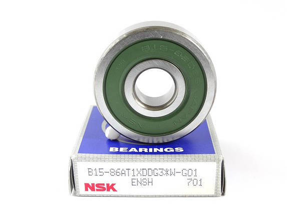 Підшипник генератора 15x47x14 NSK Япония (B15-86 AT), фото 1