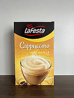 Кавовий напій Капучіно від "La Festa" - Ваніль (10 пакетиків);