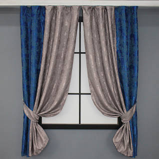 Короткі комбіновані штори