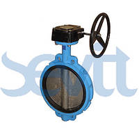 Затвор поворотний дисковий міжфланцевий T.I.S service (Італія) D106 TIS DN40 PN16 NBR Q