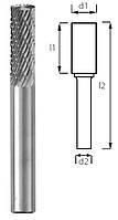 Борфреза цилиндрическая с торцевым зубом PROFITOOL - 3х14х50x3 мм (B03143-6-50)
