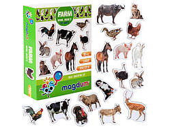 Набір магнітів ферма Magdum ML4031-04 EN Farm animal magnets