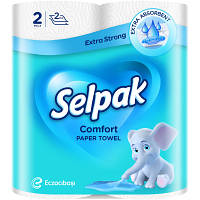 Бумажные полотенца Selpak Comfort 2 слоя 2 рулона (8690530008847)